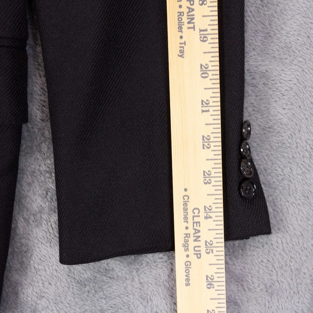 ISAIA Napoli Sport Coat Blazer Mens 42R Textured 100% Wool Italy 3 Roll 2
